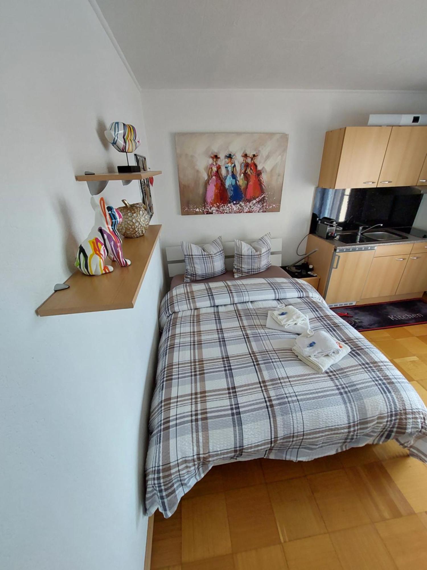 Joli Studio Avec Terrasse Et Vue Exclusivement Pour Non Fumeurs Бельмон-сюр-Лозанн Экстерьер фото